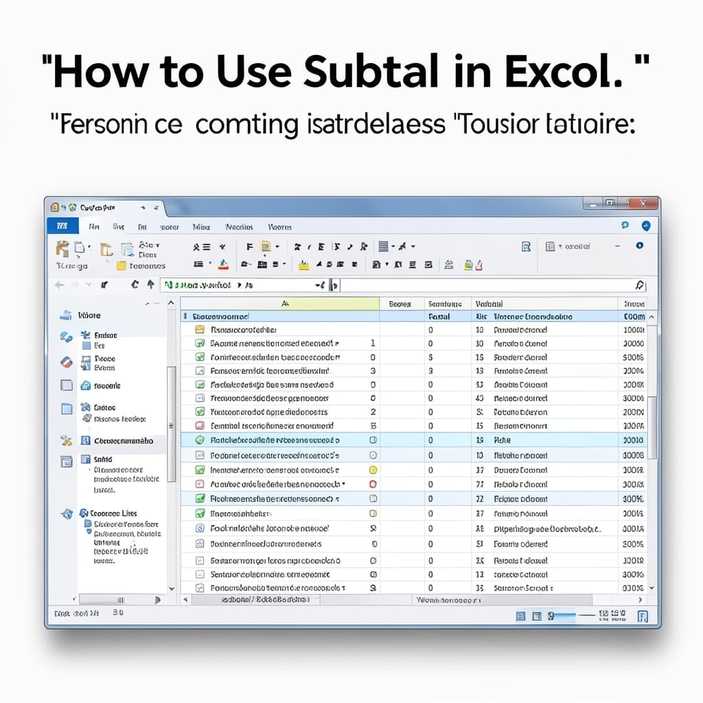 How To Use Subtotal In Excel: Dynamic Group Calculations Made Easy