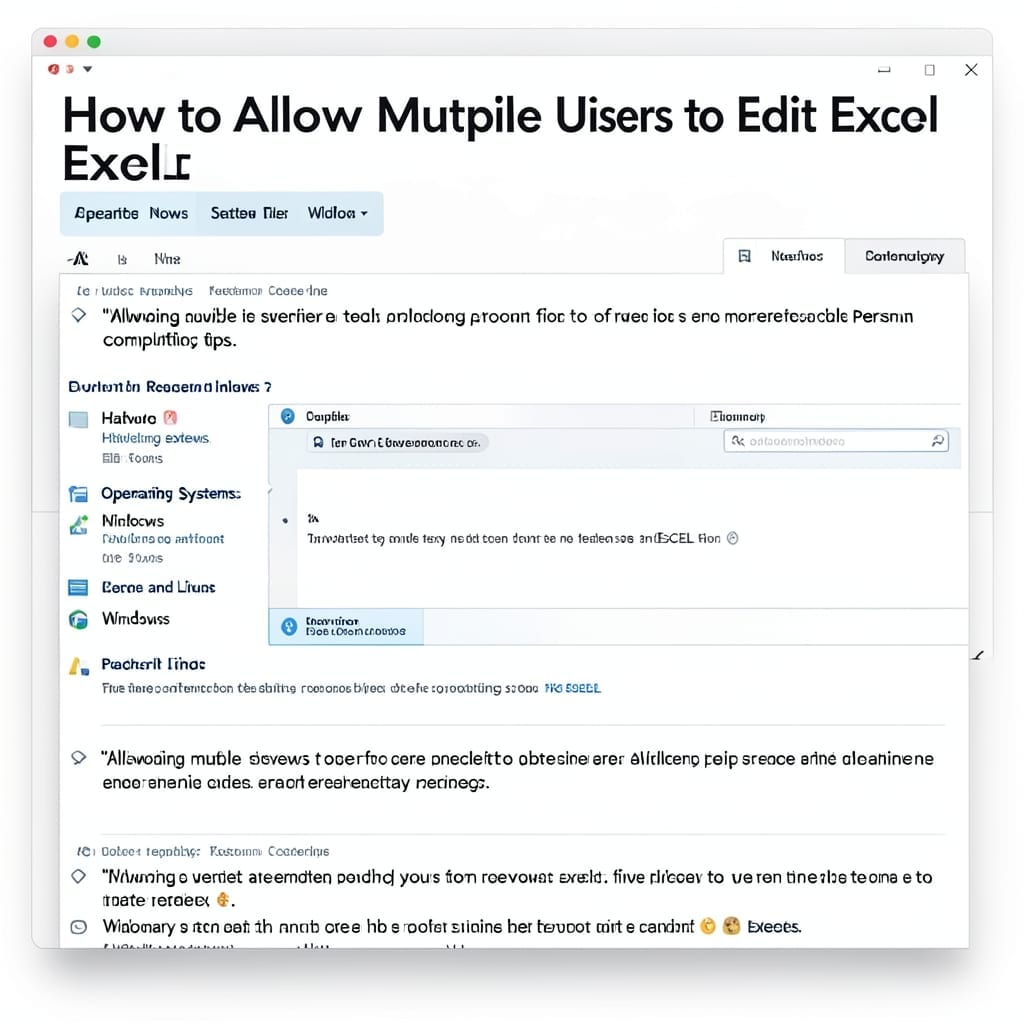 How To Allow Multiple Users To Edit Excel: Share Workbooks for Real-Time Collaboration