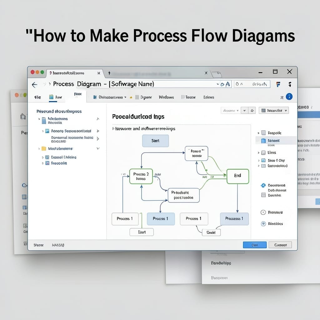 How To Make Process Flow Diagrams: Visual Workflow Design in PowerPoint