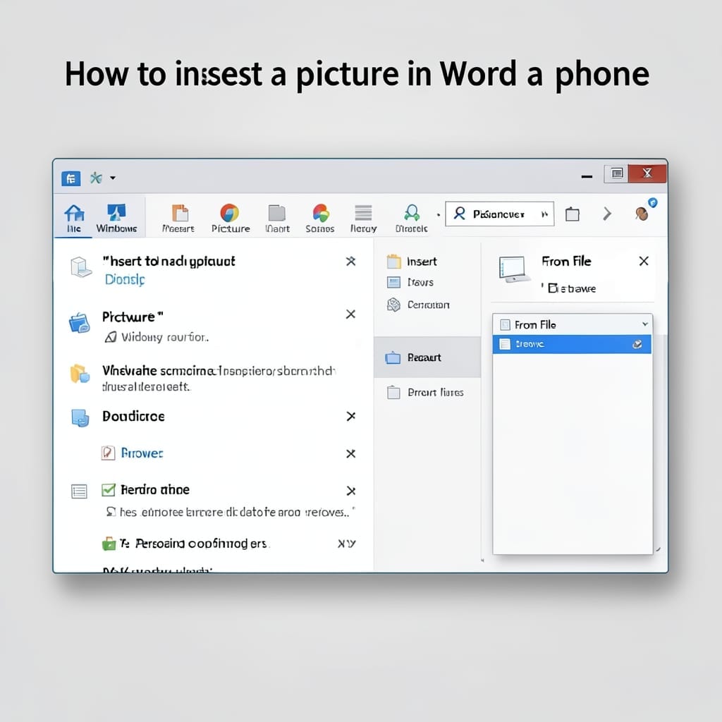 How to Insert Picture in Word Using Phone: Quick Mobile Formatting Trick