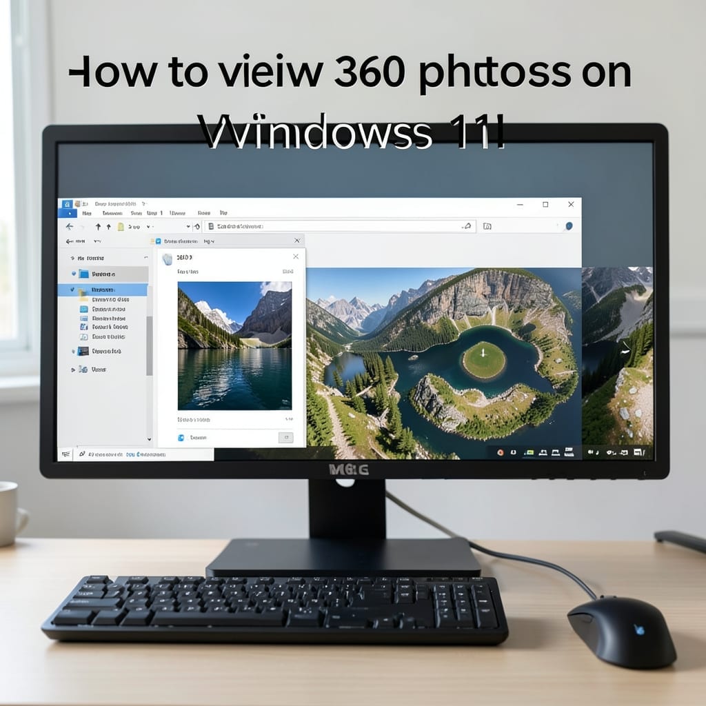 How to View 360 Photos on Windows 11: Immersive Viewer Guide