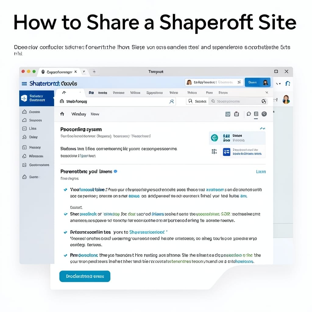 How to Share a SharePoint Site: Step-by-Step Collaboration Guide