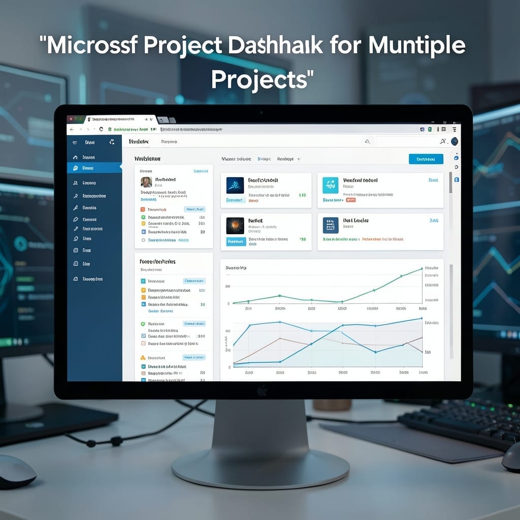Microsoft Project Dashboard for Multiple Projects: Centralized Tracking and Visualization