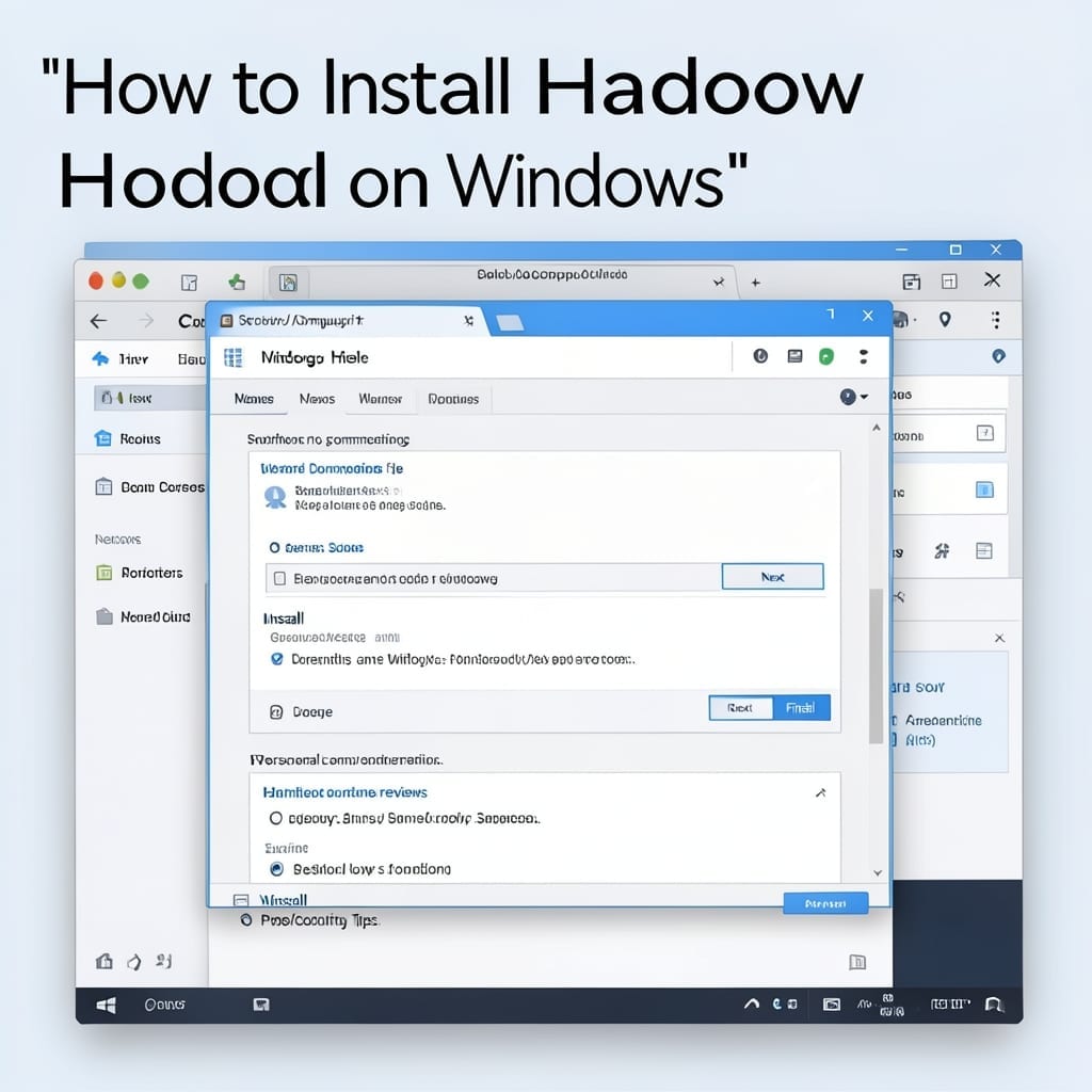 How To Install Hadoop On Windows: Foolproof Local Cluster Setup