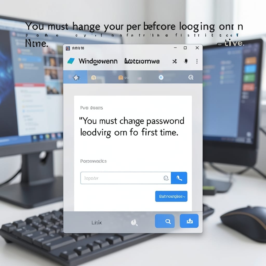 You Must Change Your Password Before Logging on the First Time: Secure Account Setup in Seconds
