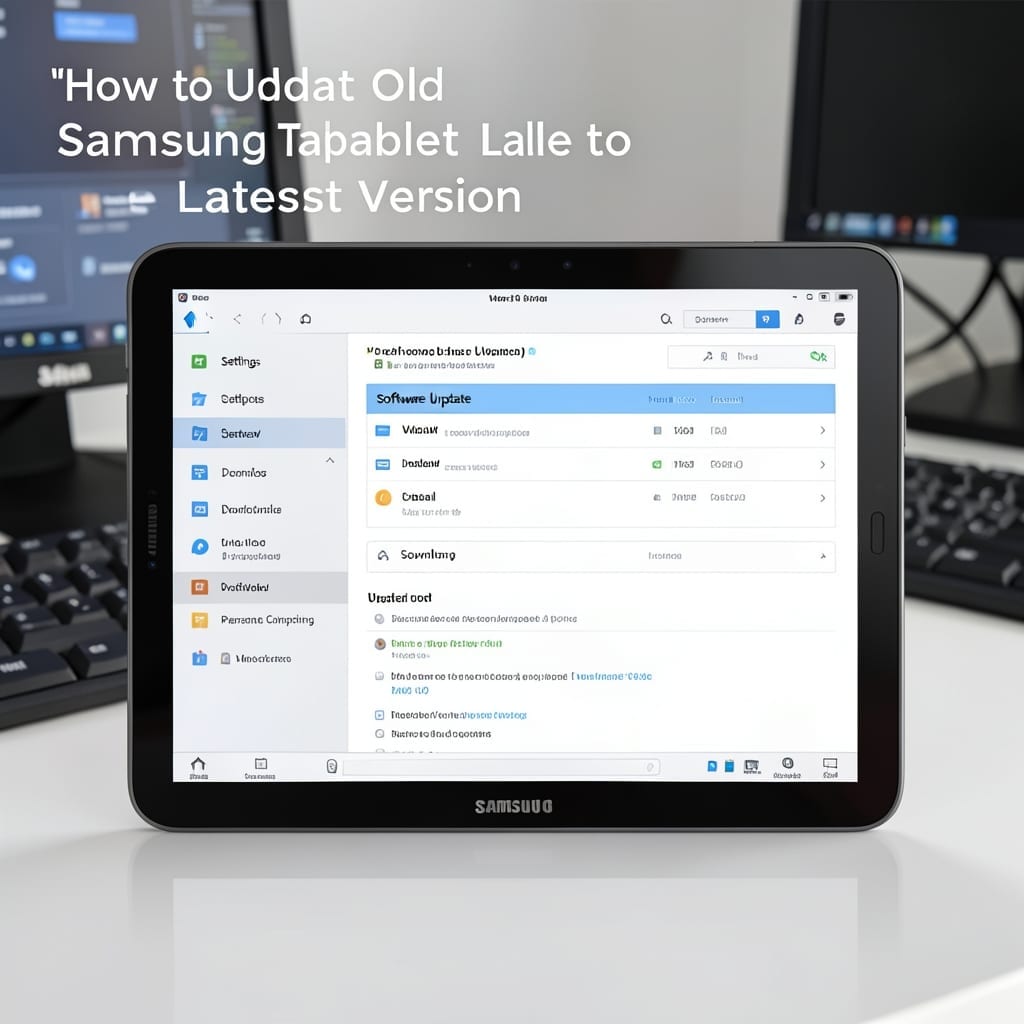 How to Update Old Samsung Tablet to Latest Version: Step-By-Step Guide