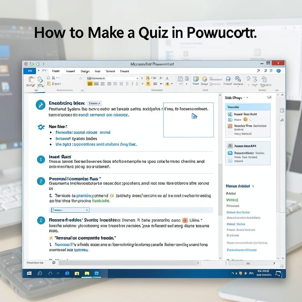 How to Make a Quiz in PowerPoint: Interactive Slides in Minutes