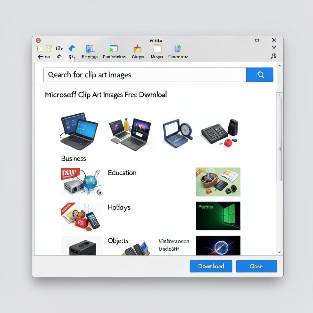 Microsoft Clip Art Images Free Download: Thousands of Royalty-Free Graphics