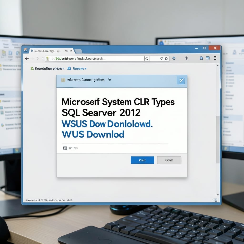 Microsoft System CLR Types for SQL Server 2012 WSUS Download: Official Integration Package