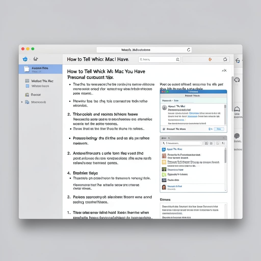 How to Tell Which iMac I Have: Quick Model Identification Method