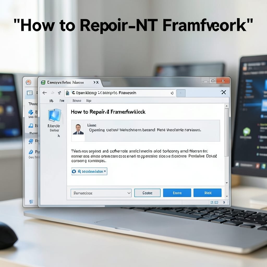 How to Repair .NET Framework: Step-by-Step System Fix