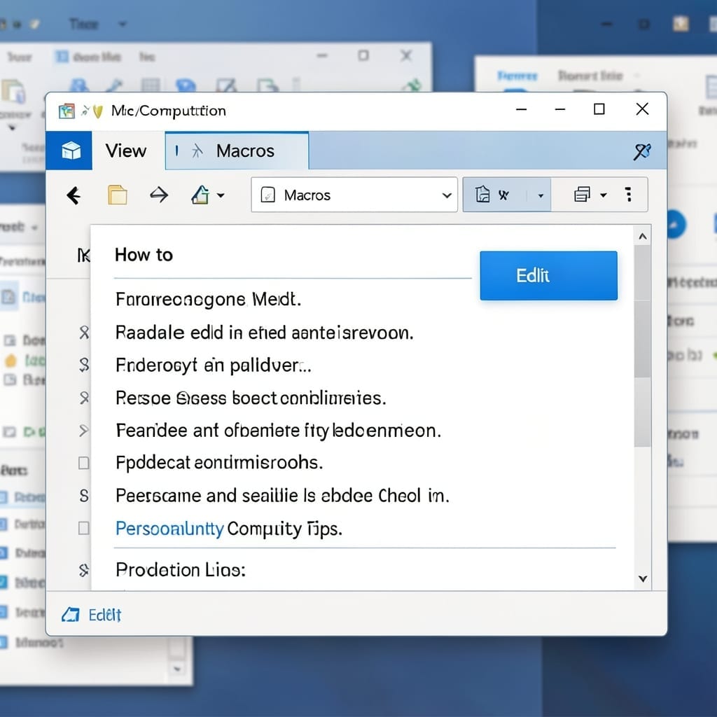 How to Edit Macros in Excel: Step-by-Step VBA Customization