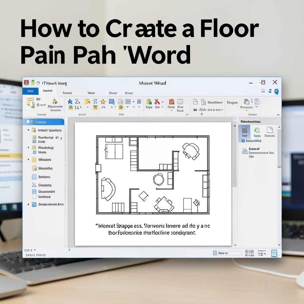 How to Create a Floor Plan in Word: Simple Drag and Drop Method