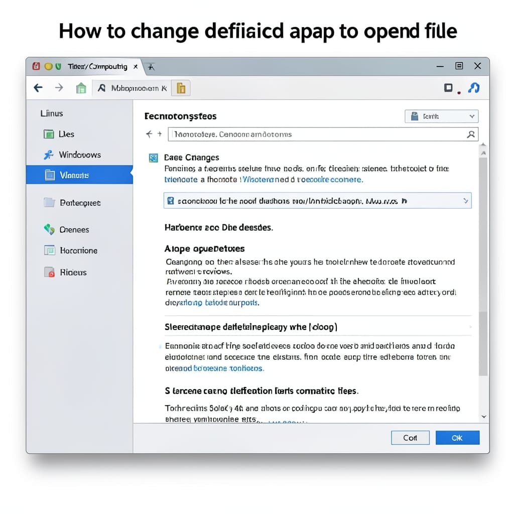 How To Change Default App To Open File: Simple Settings Adjustment
