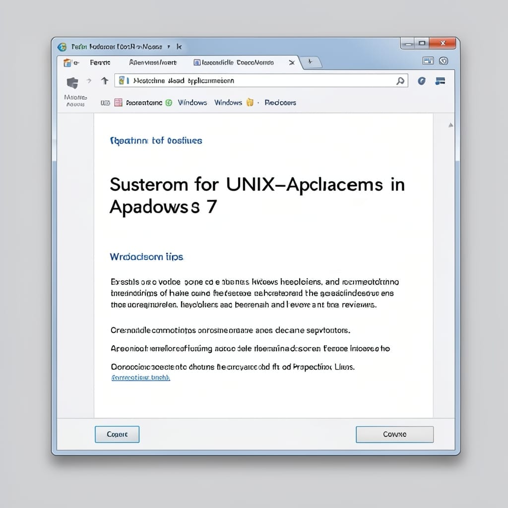 Subsystem For Unix Based Applications Windows 7: Native Linux Compatibility Layer
