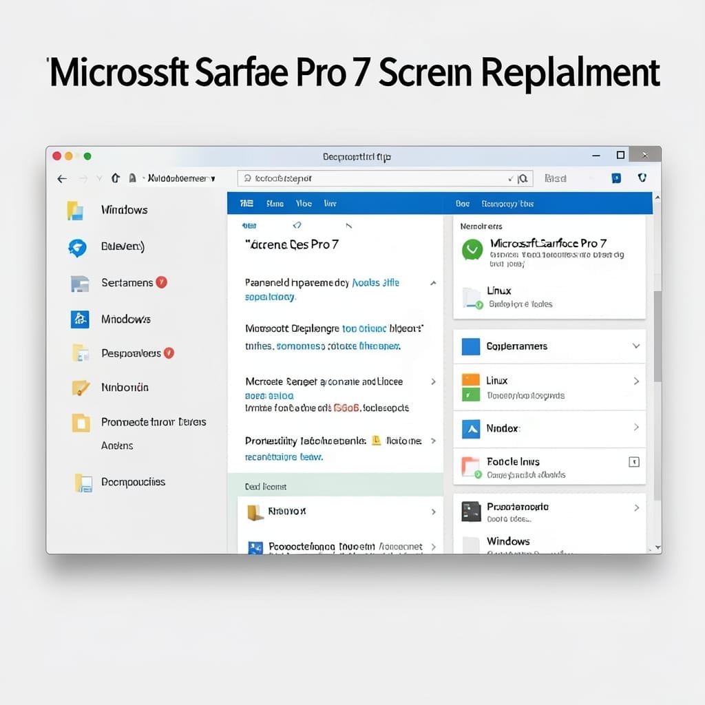 Microsoft Surface Pro 7 Screen Replacement: Step-By-Step Repair Guide
