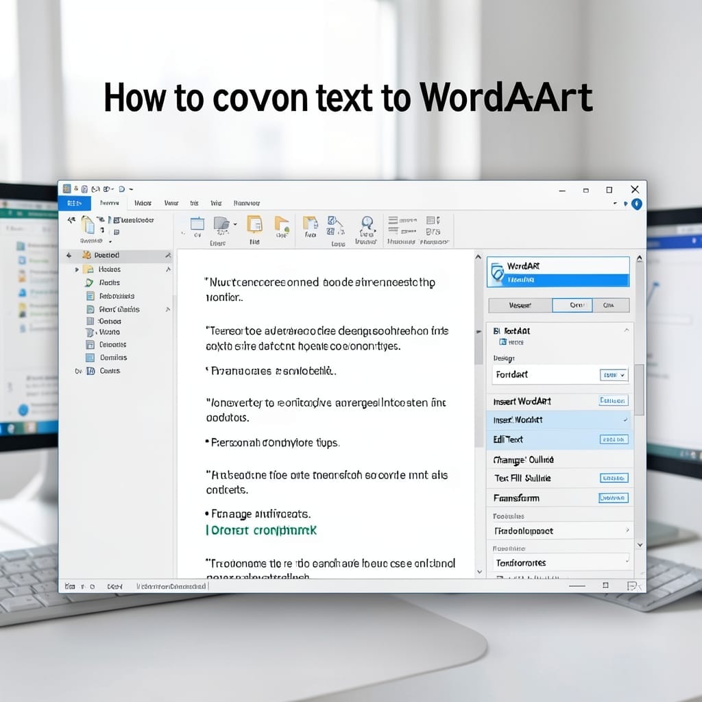 How to Convert Text to WordArt in PowerPoint: Step by Step Transformation