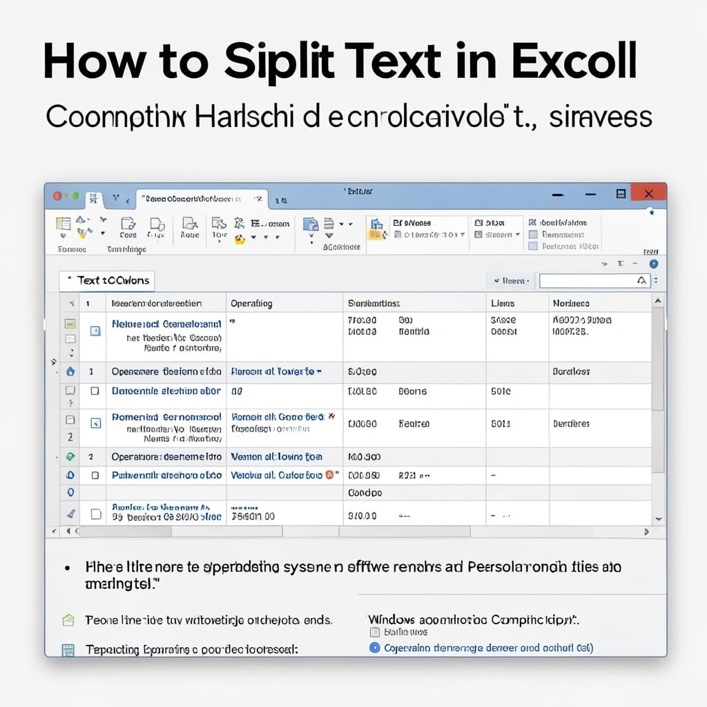 How to Split Text in Excel: Quick Data Separation Trick