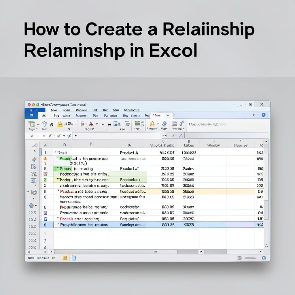 How To Create A Relationship In Excel: Step-By-Step Data Linking
