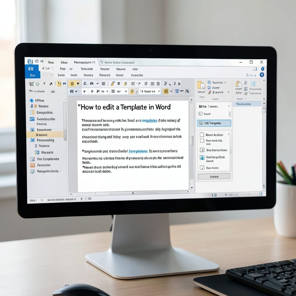 How To Edit A Template In Word: Step-By-Step Formatting Guide