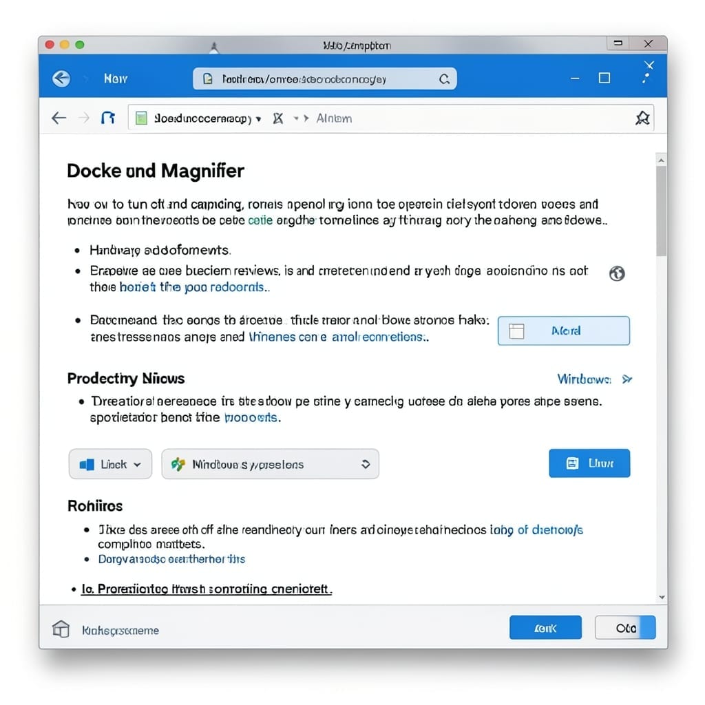 How to Turn Off Docked Magnifier: Quick Windows Accessibility Fix