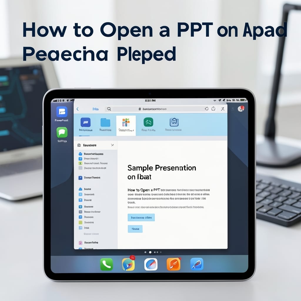 How to Open a PPT on iPad: Step-By-Step Guide for Seamless Access