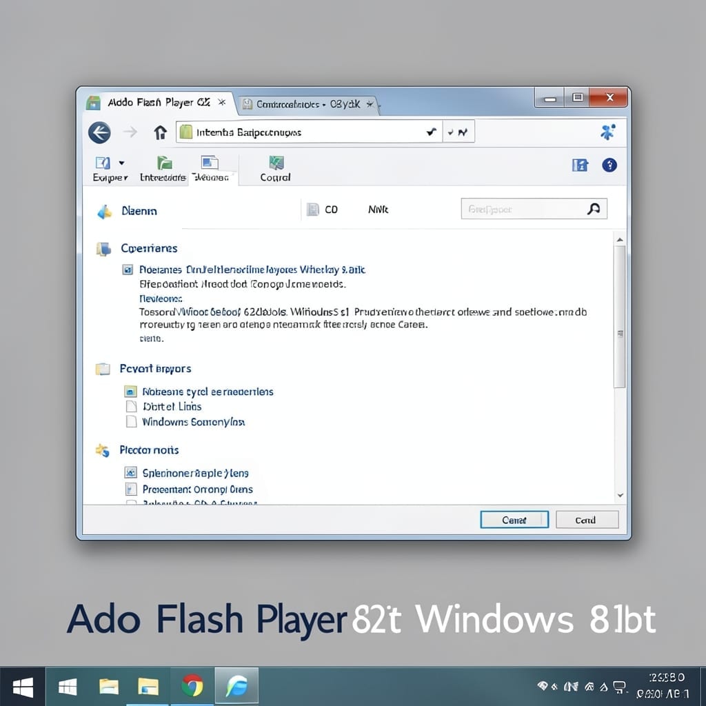 Adobe Flash Player 64Bit Windows 8.1: Legacy Media Support for Older Systems
