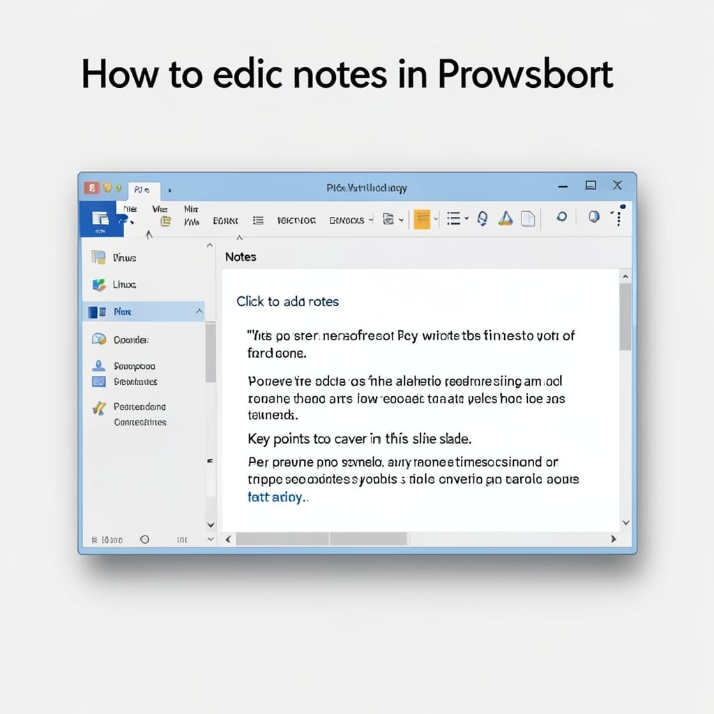 How To Edit Notes In PowerPoint: Quick Text Adjustments For Presentations