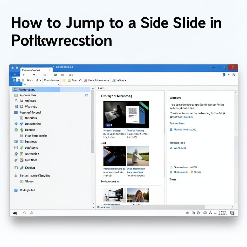 How To Jump To A Slide In PowerPoint: Keyboard Shortcut for Instant Navigation