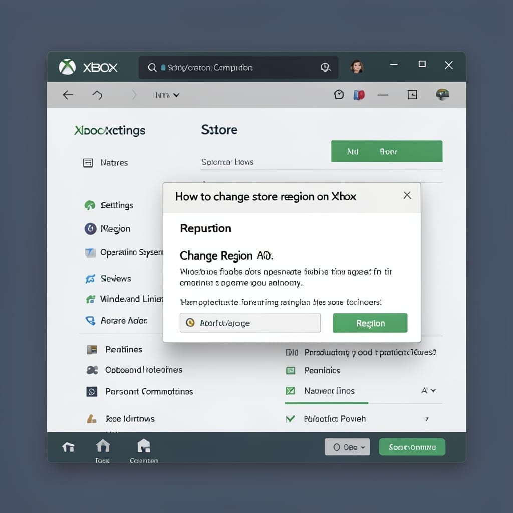 How to Change Store Region Xbox: Step-by-Step Console Settings Guide