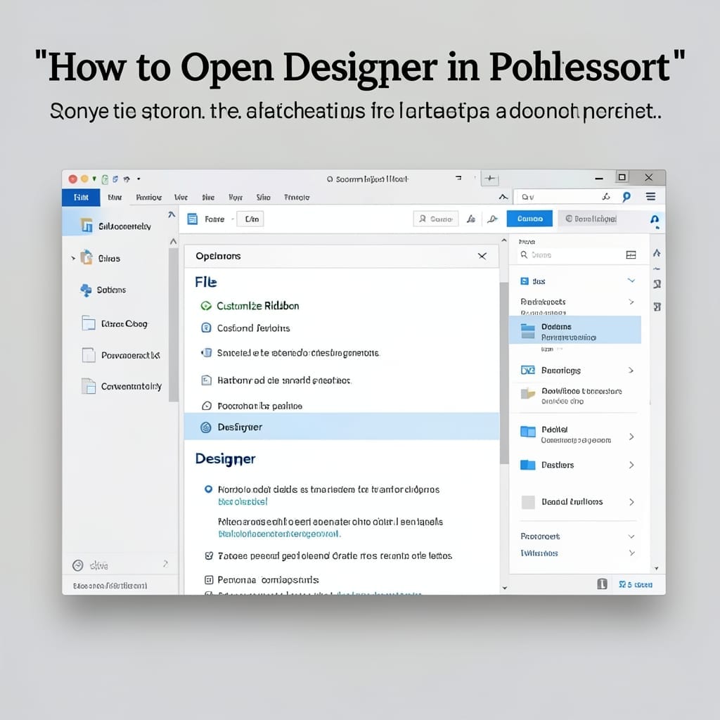 How to Open Designer in PowerPoint: Step-by-Step Access Guide