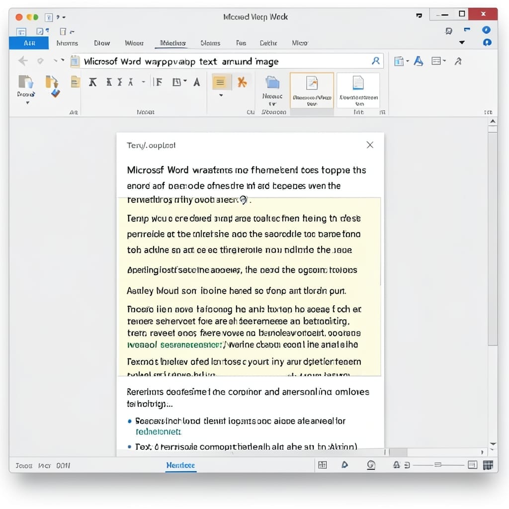 Microsoft Word Wrap Text Around Image: Seamless Integration in Seconds