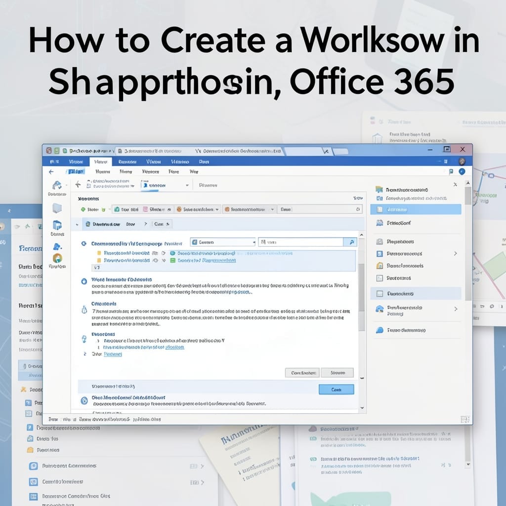 How to Create Workflow in SharePoint Office 365: Step-by-Step Automation Guide