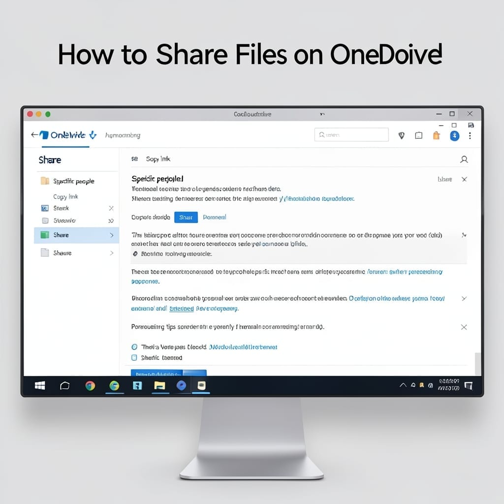 How to Share Files on OneDrive: Seamless Collaboration in Seconds