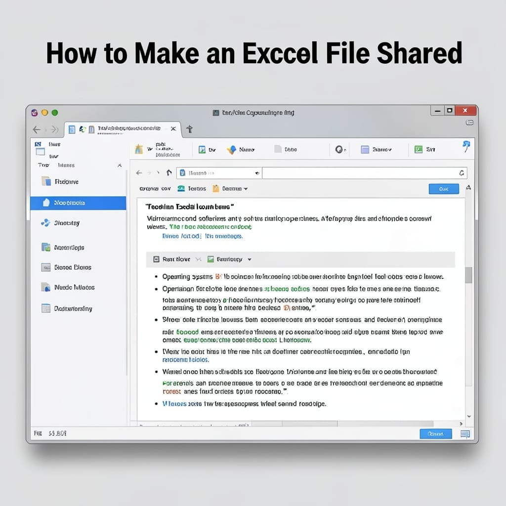How to Make an Excel File Shared: Real-Time Collaboration in Seconds