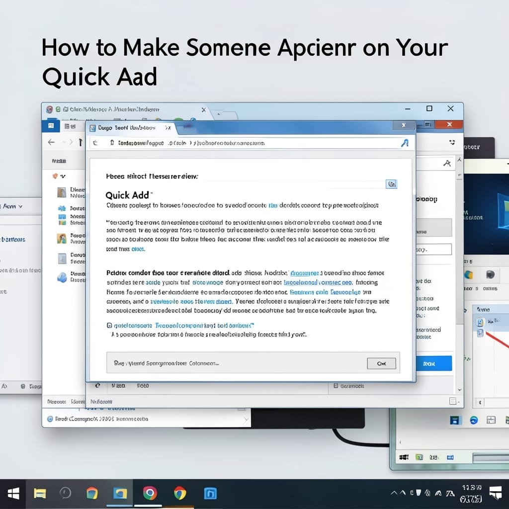 How To Make Someone Appear On Your Quick Add: Step By Step Connection Guide