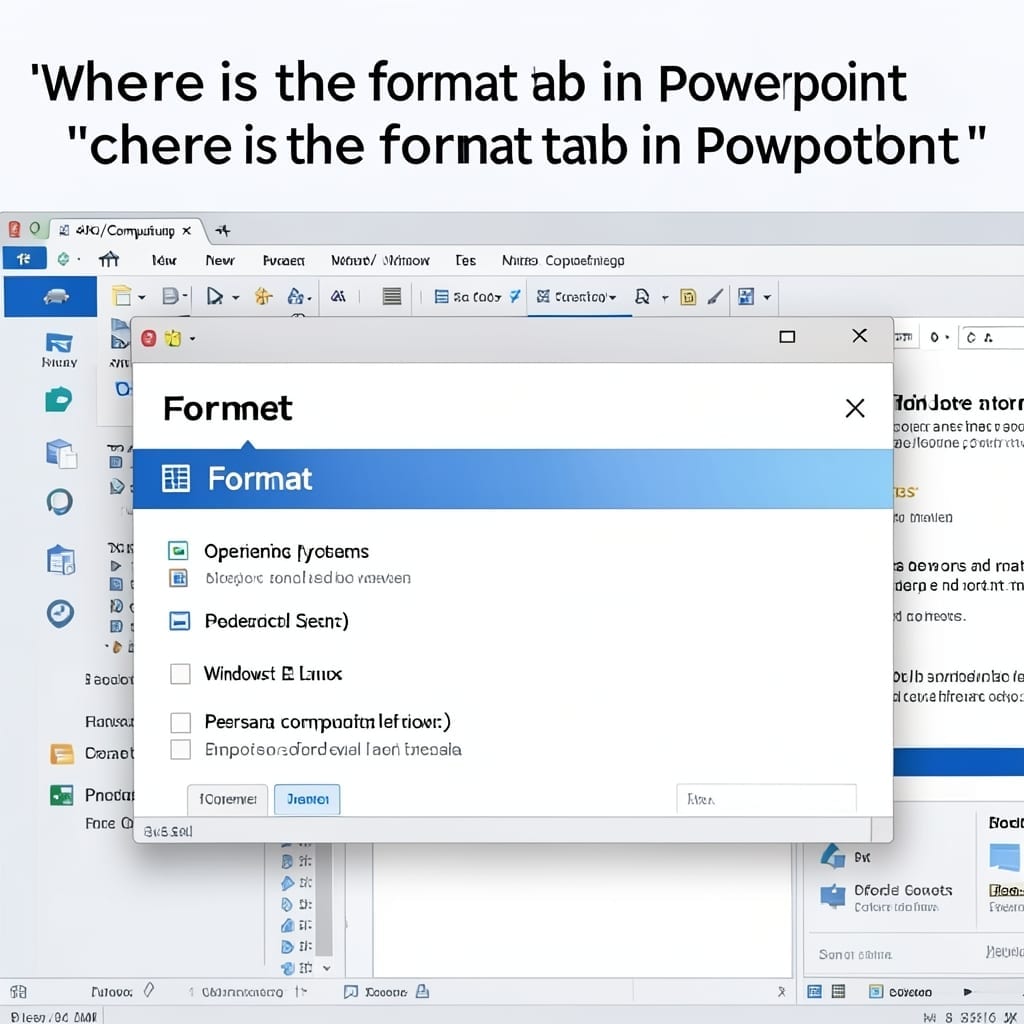Where Is The Format Tab In Powerpoint: Locating Design Tools Quickly