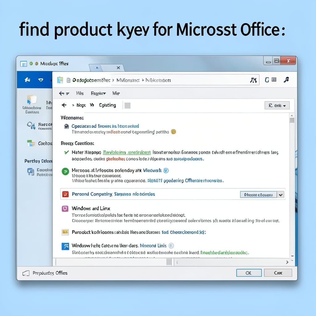 Find Product Key for Microsoft Office: Legitimate Retrieval Methods