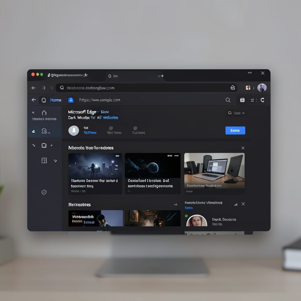 Microsoft Edge Dark Mode All Websites: Force Dark Theme on Any Site
