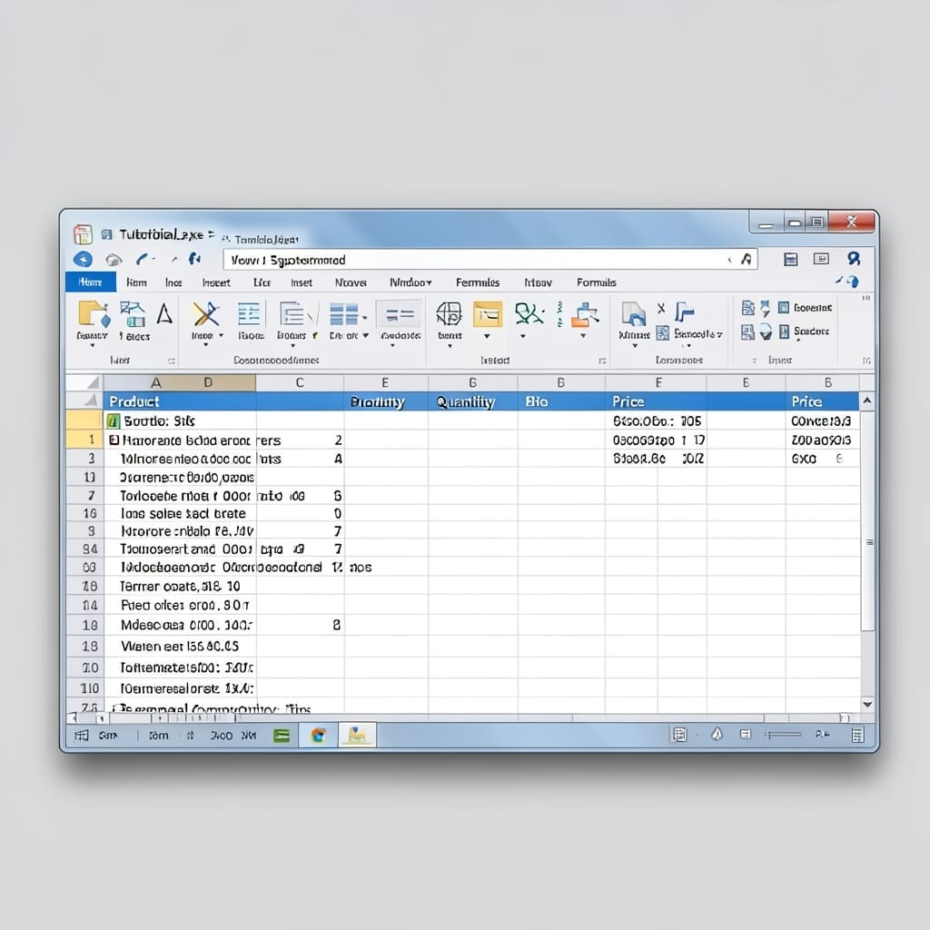 How To Create An Excel Spreadsheet: Beginner-Friendly Data Organization