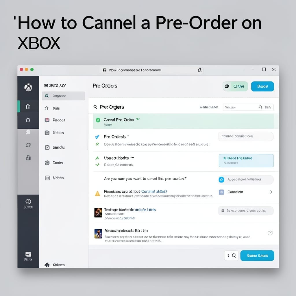 How To Cancel A Pre Order On Xbox: Step-By-Step Refund Guide