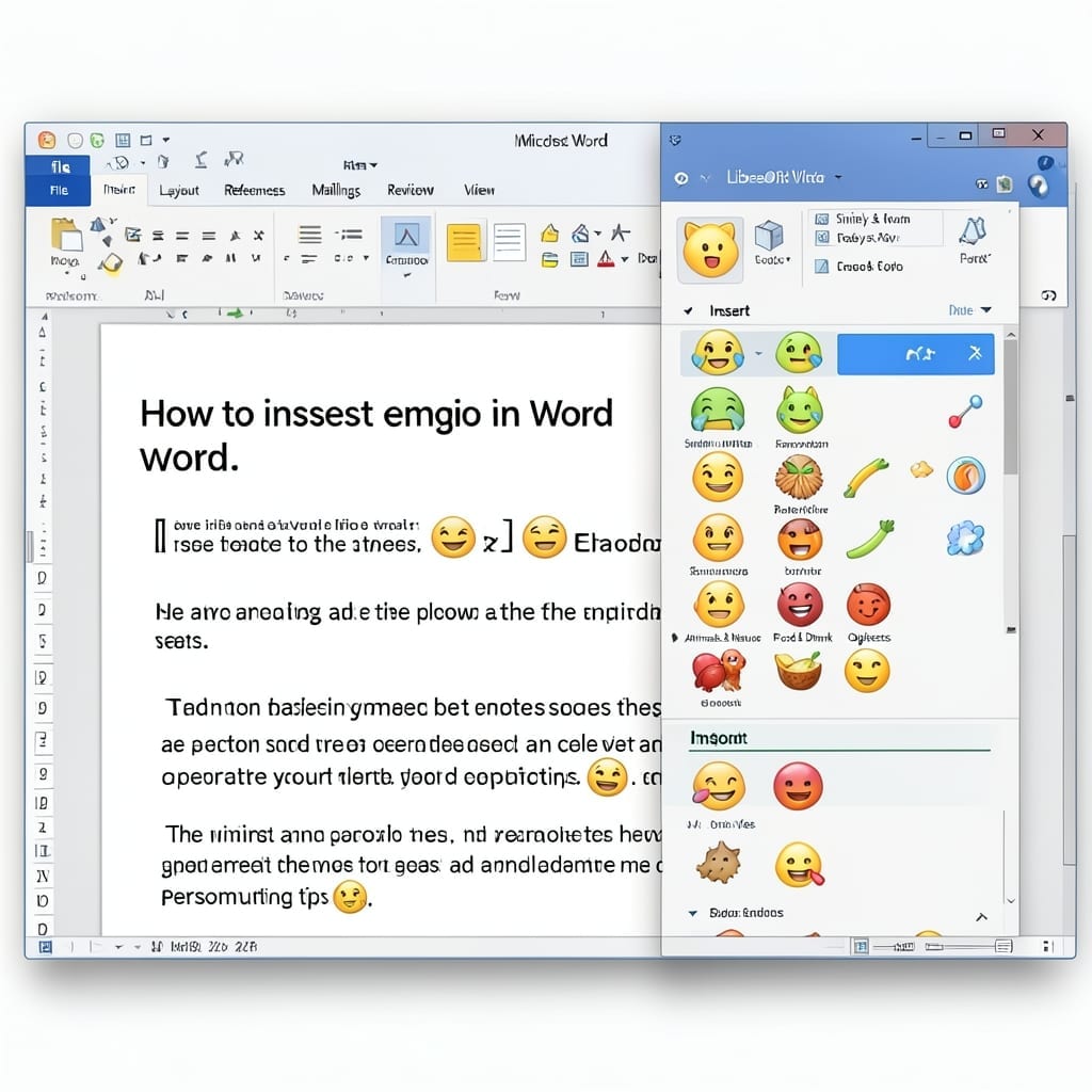How To Insert Emoji In Word: Step-By-Step Guide for Windows and Mac