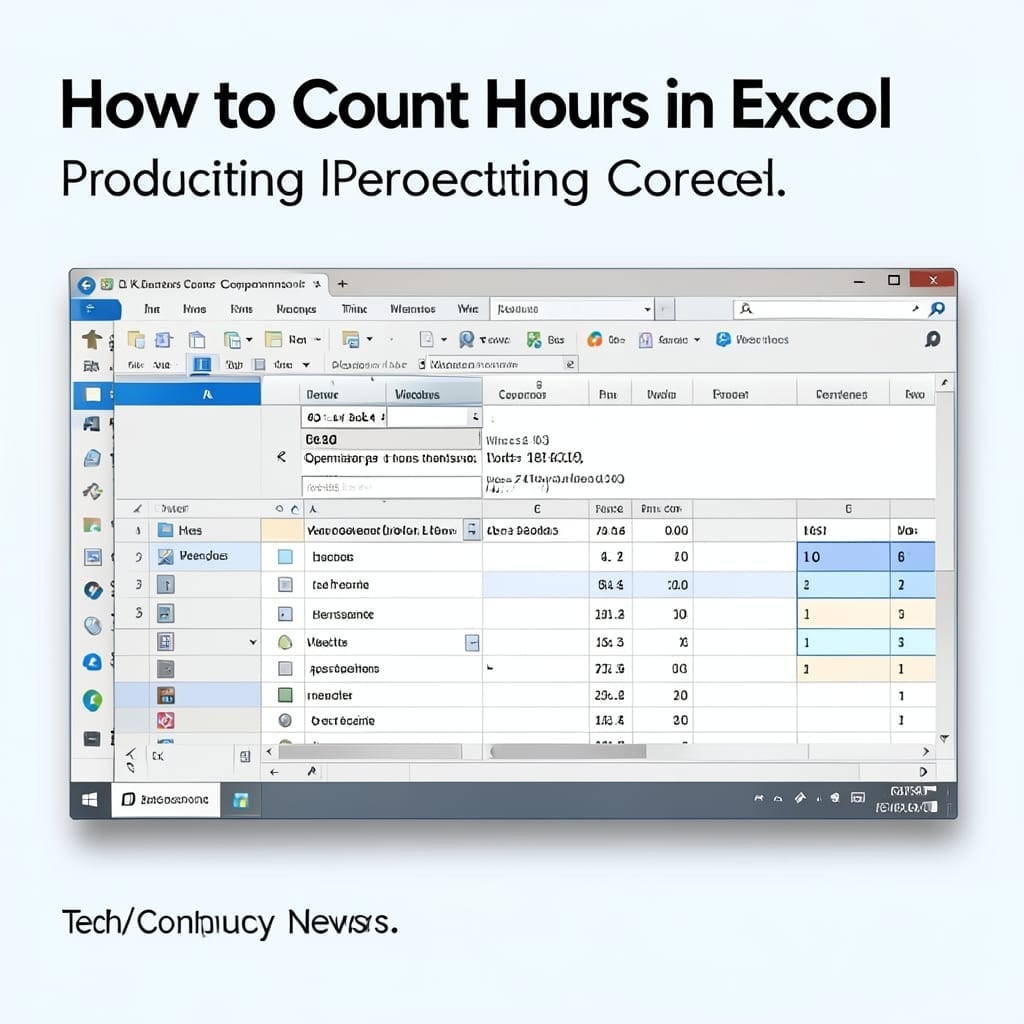 How To Count Hours In Excel: Time Calculation Made Simple