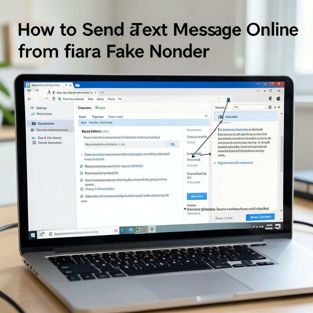 Send a Text Message Online From a Fake Number: Secure and Anonymous Messaging