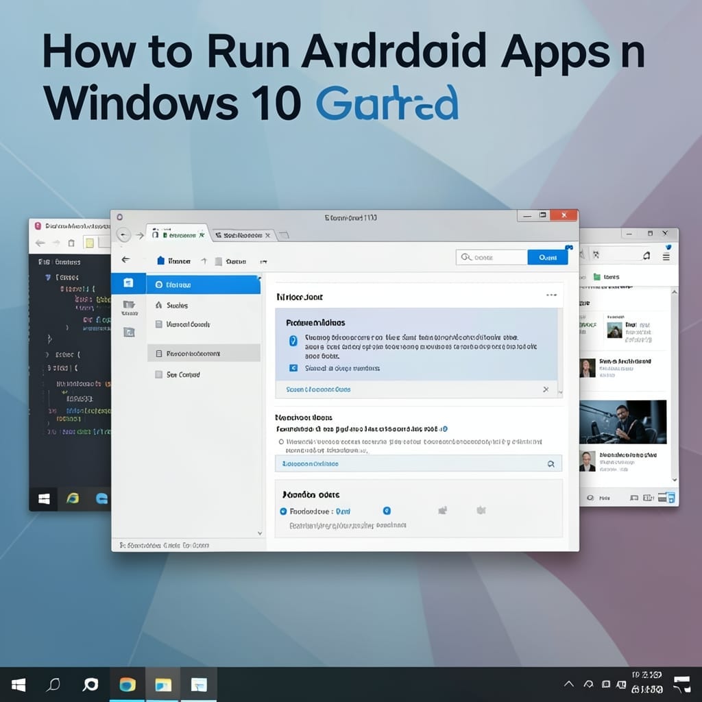 How to Run Android Apps on Windows 10: Native Performance Without Emulation