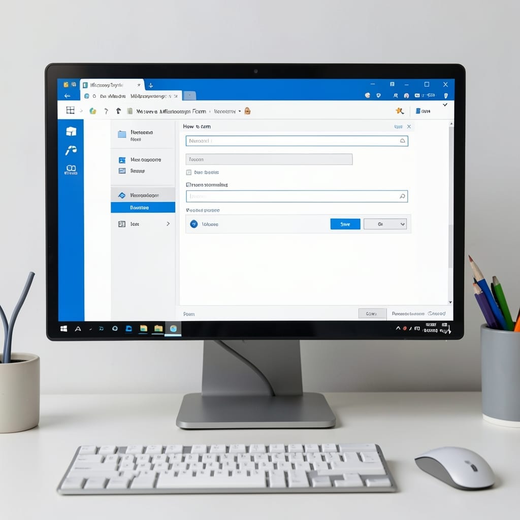 How To Save A Microsoft Form: Step-By-Step Guide For Beginners
