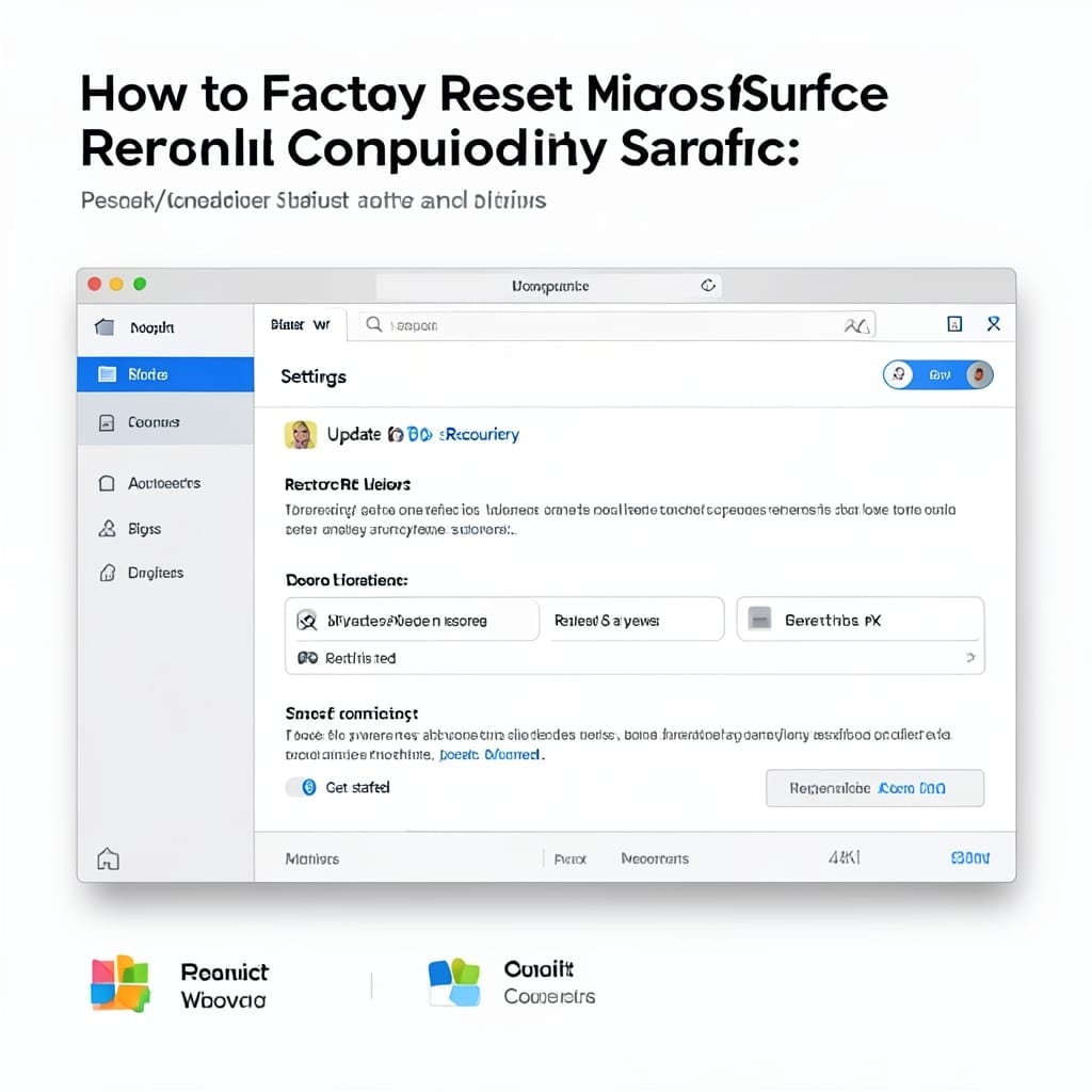 How To Factory Reset Microsoft Surface: Complete System Restore Guide