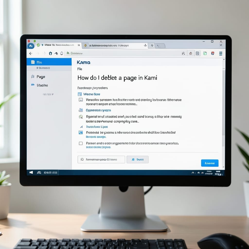 How Do I Delete A Page In Kami: Quick Removal in Seconds