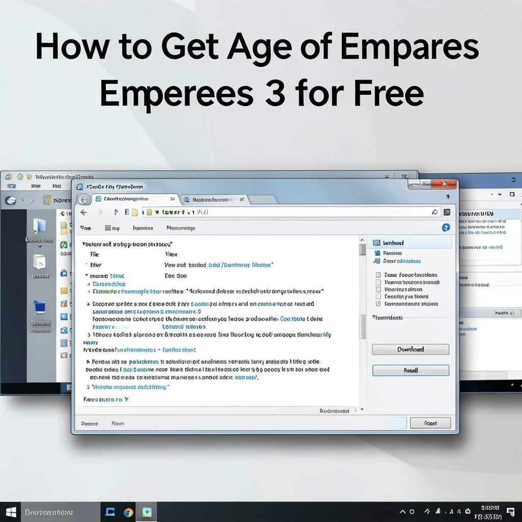 How to Get Age of Empires 3 for Free: Legitimate Methods and Official Trials
