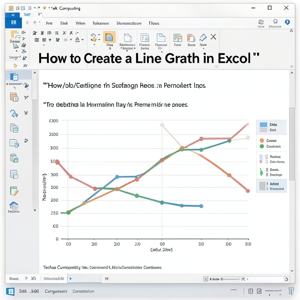 How to Create a Line Graph in Excel: Step-by-Step Data Visualization